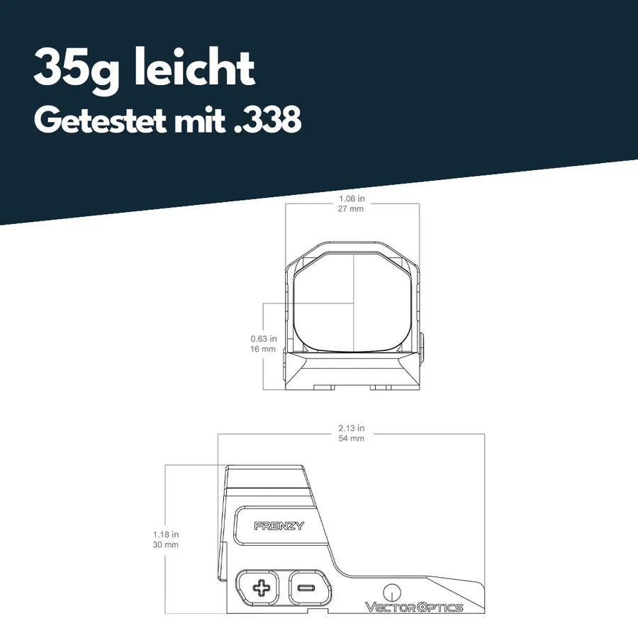 Vector Optics Frenzy 1x20x24 za CZ Shadow 2 OR