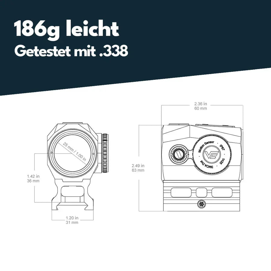 Vector Optics Scrapper Nano1x25 Vector Optics