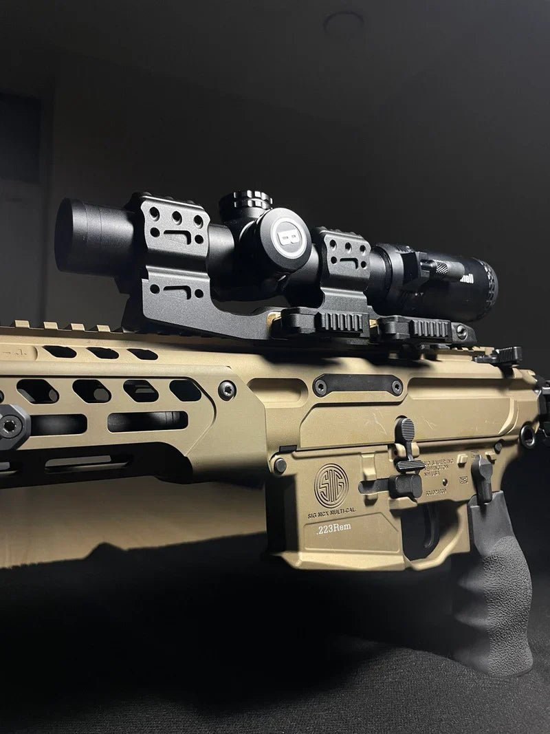 34 mm montaža za daljnogled cantilever | Picatinny QD Ergo baza
