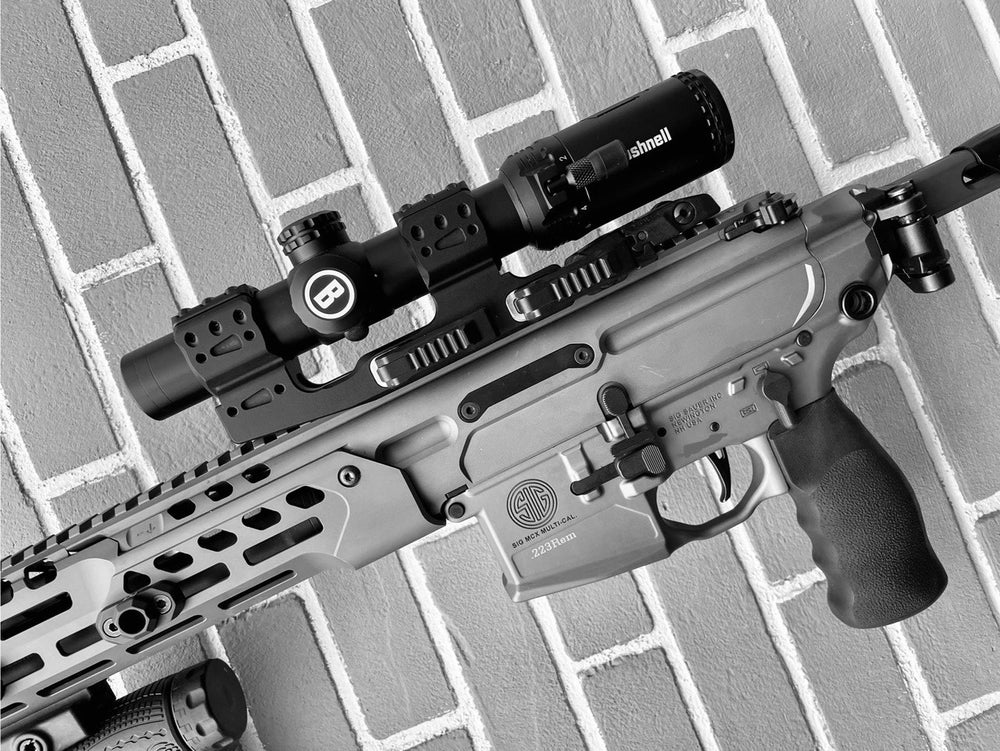 34 mm montaža za daljnogled cantilever | Picatinny QD Ergo baza