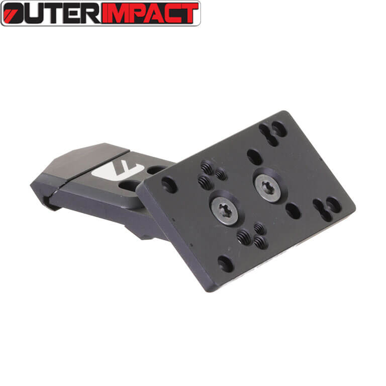 CZ Scorpion, CZ Bren 2 zamaknjena montaža za rdečo piko 45° | MRA footprint