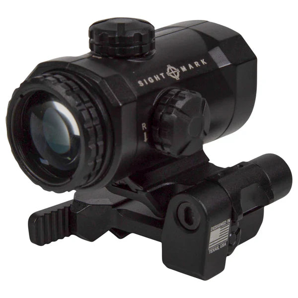 Sightmark XTM-3 3x povečevalnik z LQD preklopno stransko montažo