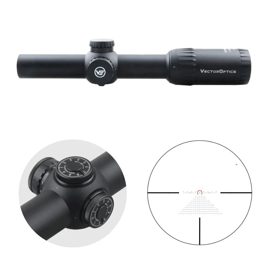 Vector Optics Constantine 1-8x24 FFP daljnogled