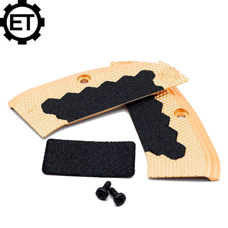 CZ 75B & SP-01, CZ TS 2, CZ Shadow 2 medeninaste ET obloge ročaja