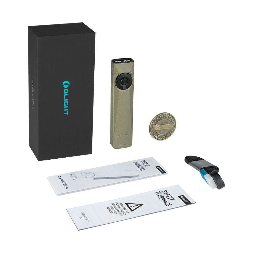 Olight Arkfeld Ultra | ploščata 3-v-1 EDC svetilka | 1.400 lm