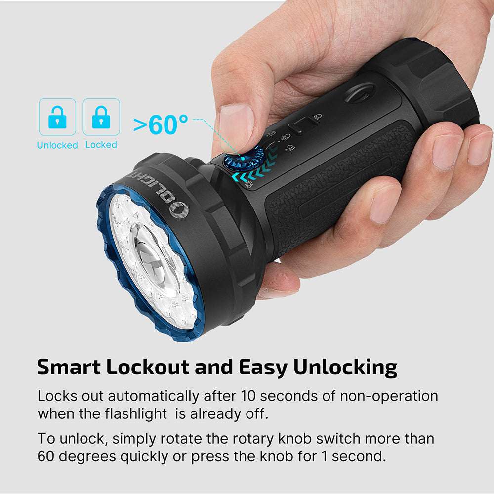 Olight Marauder 2 Mini | zmogljiva polnilna svetilka | 10.000 lm