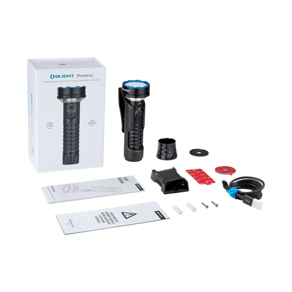 Olight Prowess | svetilka z dvosmerno osvetlitvijo | 5.000 lm