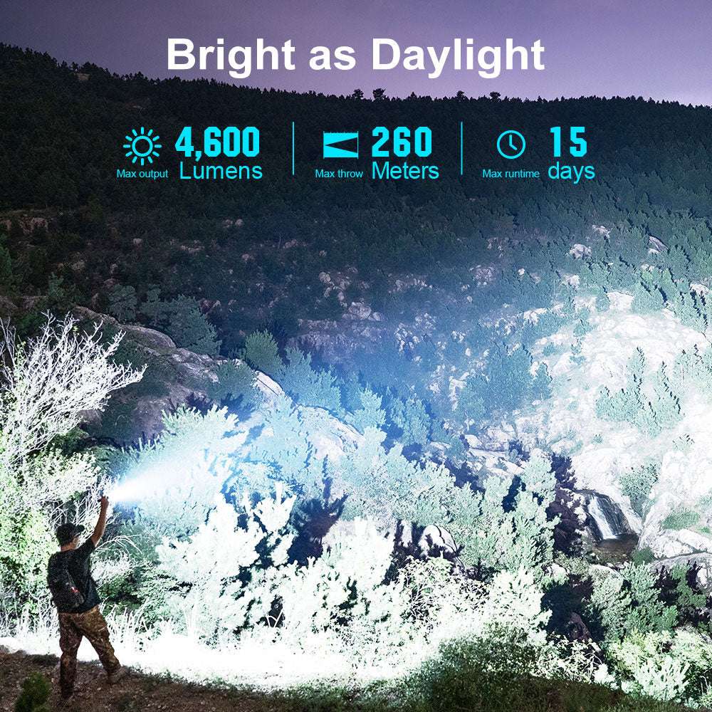 Olight Seeker 4 Pro | visokozmogljiva svetilka | 4.600 lm