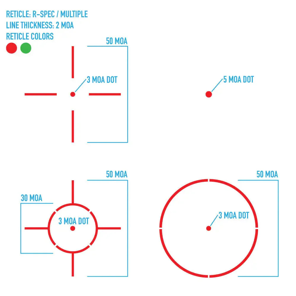 Sightmark Ultra Shot R-Spec Reflex Sight rdeča pika Sightmark