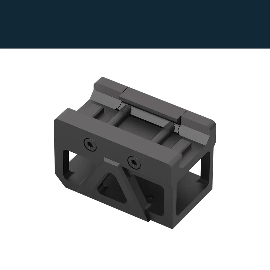 Picatinny montaža za rdečo piko z dvigalom [32 mm] | C-More RTS footprint 