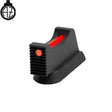 CZ Shadow 2 sprednji merek z optičnim vlaknom | 7.5 x 1.0 mm