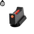 CZ Kadet sprednji merek z optičnim vlaknom | 7.5 x 1.0 mm