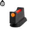 CZ Kadet sprednji merek z optičnim vlaknom | 7.5 x 1.5 mm