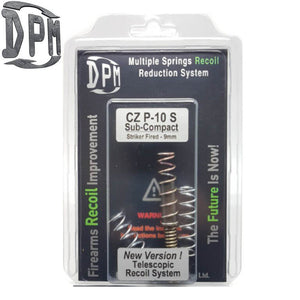 CZ P-10S vzmeti za zmanjšanje povratnega sunka