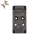 CZ P-10 adapterska ploščica Optics Ready | Holosun K-series footprint Evo Arms
