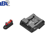 CZ P-07, CZ P-09 nastavljiv komplet merkov z vlakni za rdečo piko | tip A