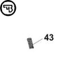 CZ P-07, CZ P-09 vzmet varovalke | part #43