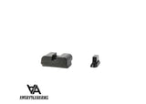CZ P-10 Optics Ready komplet merkov z utorom | Nizek