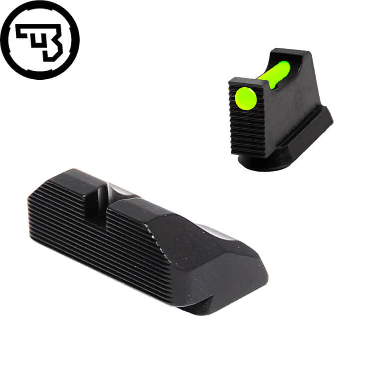 CZ P-10 Optics Ready komplet merkov z optičnimi vlakni | CZ