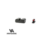 CZ P-10 Optics Ready komplet merkov z optičnimi vlakni | Nizek