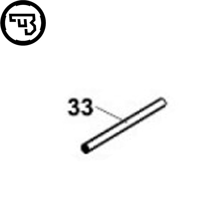 CZ P-10 zatič za zadnjo oblogo ročaja | del #33