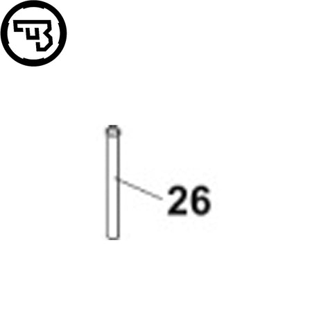 CZ Scorpion Evo izvlečni zatič | del #26