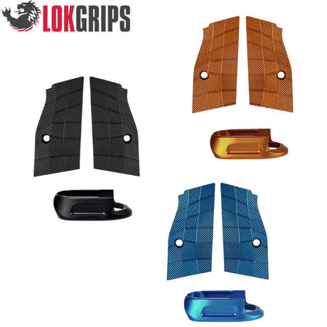 CZ Shadow 2 Compact & Carry kratke alu obloge ročaja & alu lijak nabojnika | Gridlok