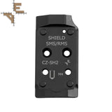 CZ Shadow 2 adapterska ploščica Optics Ready | Shield RMSc footprint Evo Arms