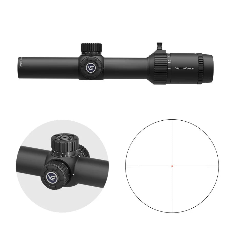 Vector Optics Forester 1-8x24 SFP strelnški daljnogled Vector Optics