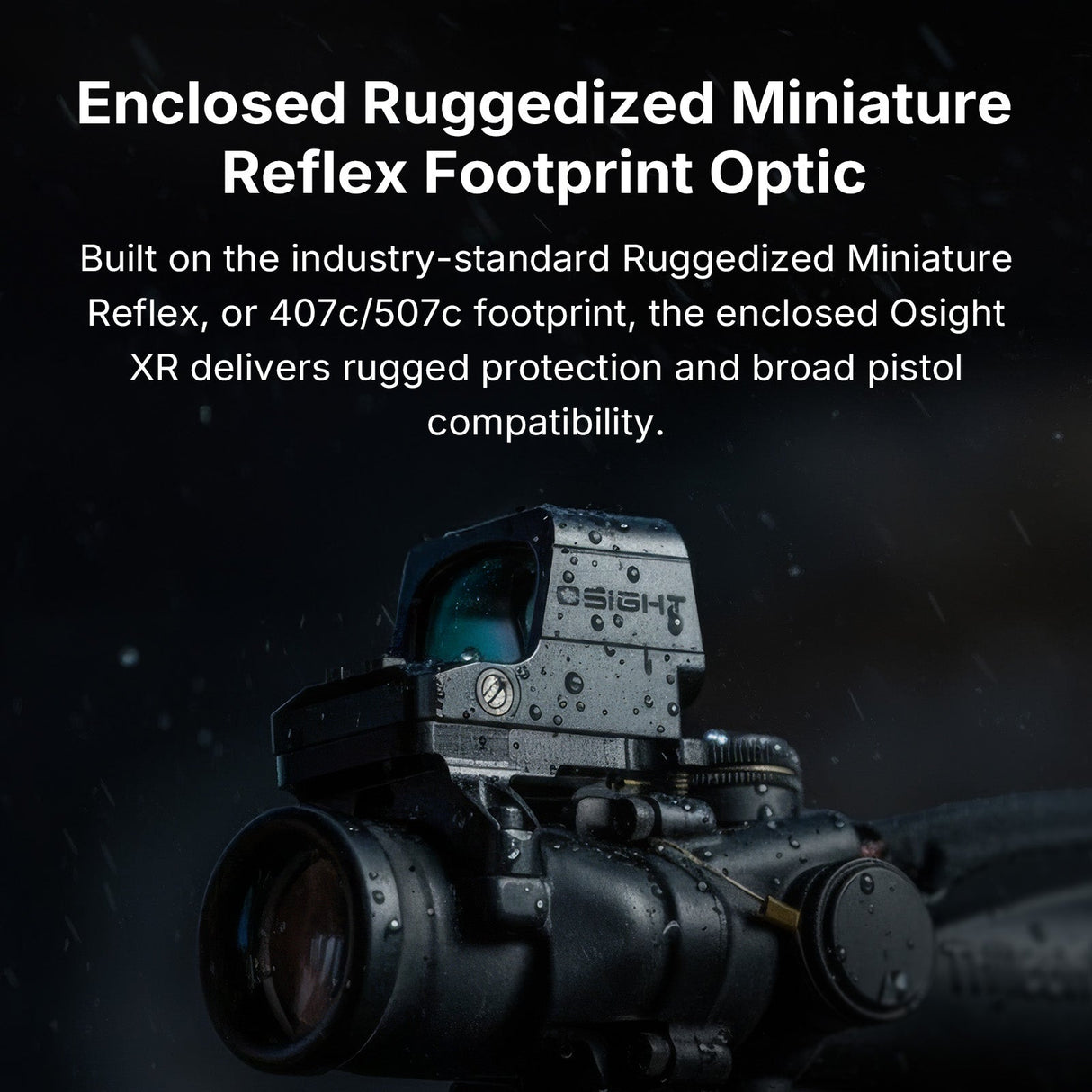 Osight XR Enclosed [rdeča] 