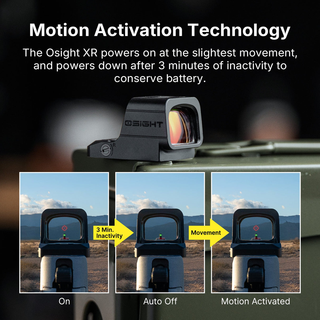 Osight XR Enclosed [rdeča] 