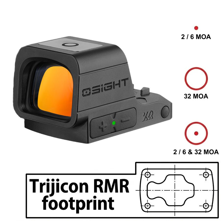Osight XR Enclosed [rdeča]