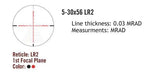 Sightmark Presidio 5-30x56 LR2 FFP strelni daljnogled