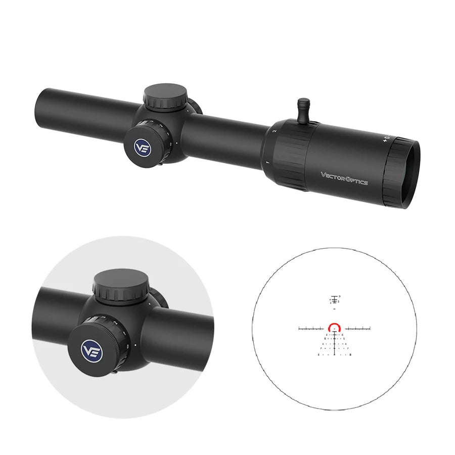 Vector Optics Constantine 1-8x24 FFP RAR strelnikolski daljnogled