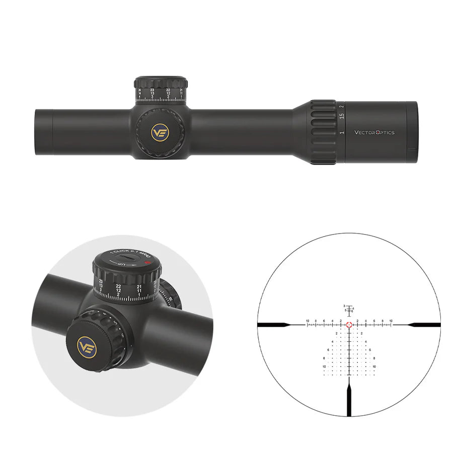 Vector Optics Continental x10 1-10x28 ED RAR-C daljnogled