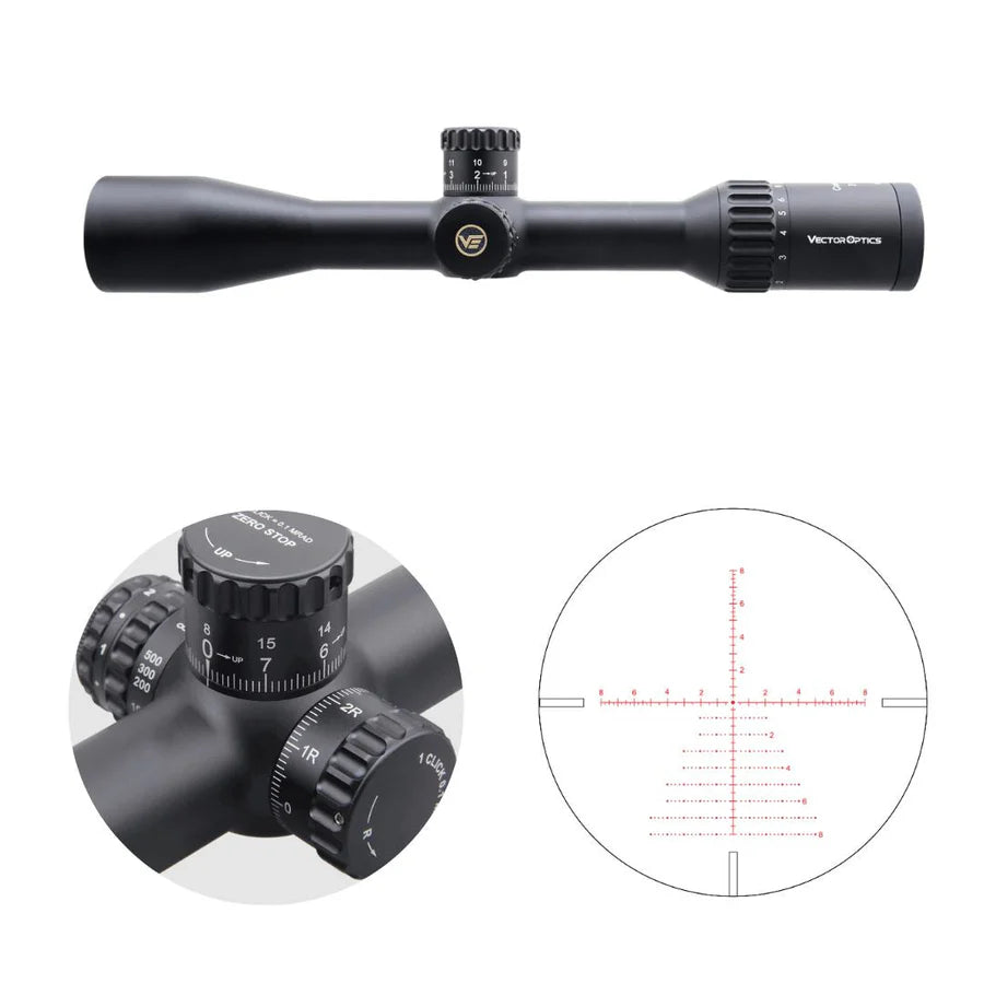 Vector Optics Continental x8 2-16x44 ED taktični daljnogled