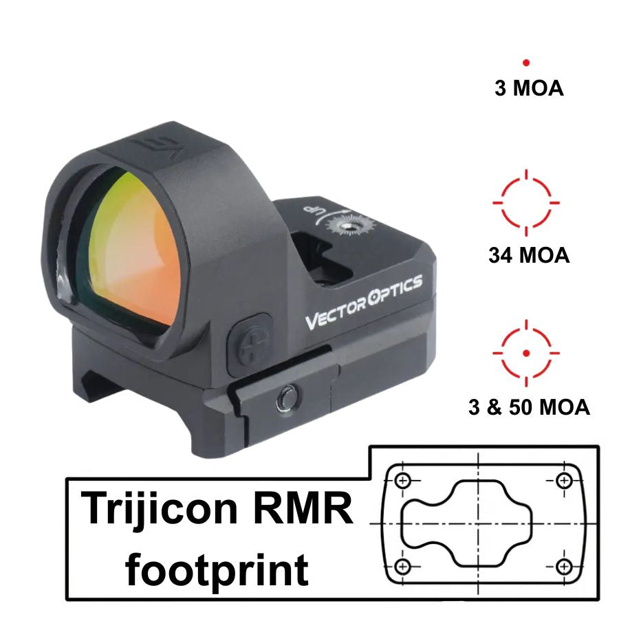 Vector Optics Frenzy 1x22x26 MOS MRS rdeča pika