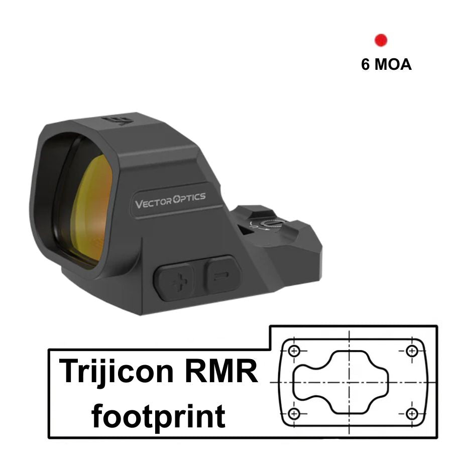 Vector Optics Frenzy 1x24x29 GenII 6 MOA rdeča pika