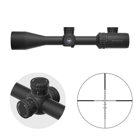 Vector Optics Hugo 3-12x40i vlaknena križna oznaka daljnogled