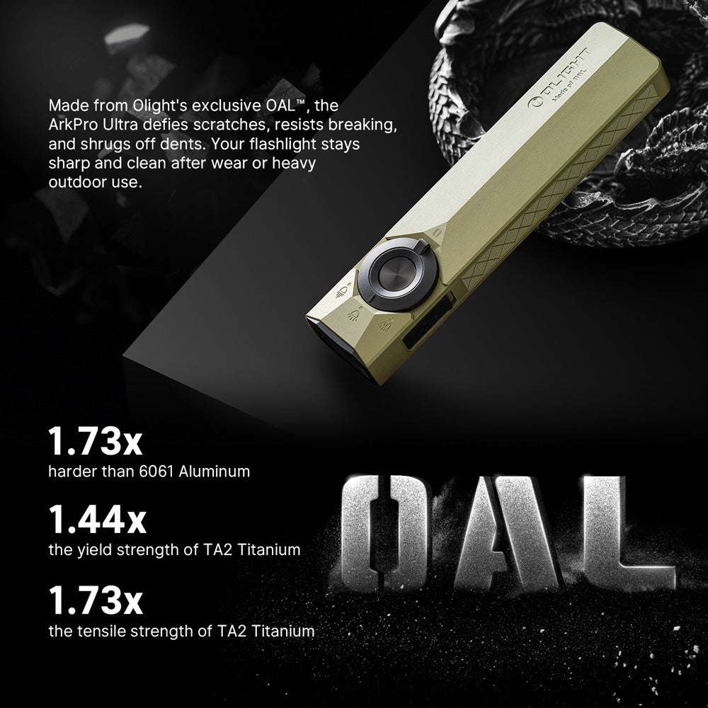 Olight ArkPro Ultra | ploščata 4-v-1 EDC svetilka | 1.700 lm