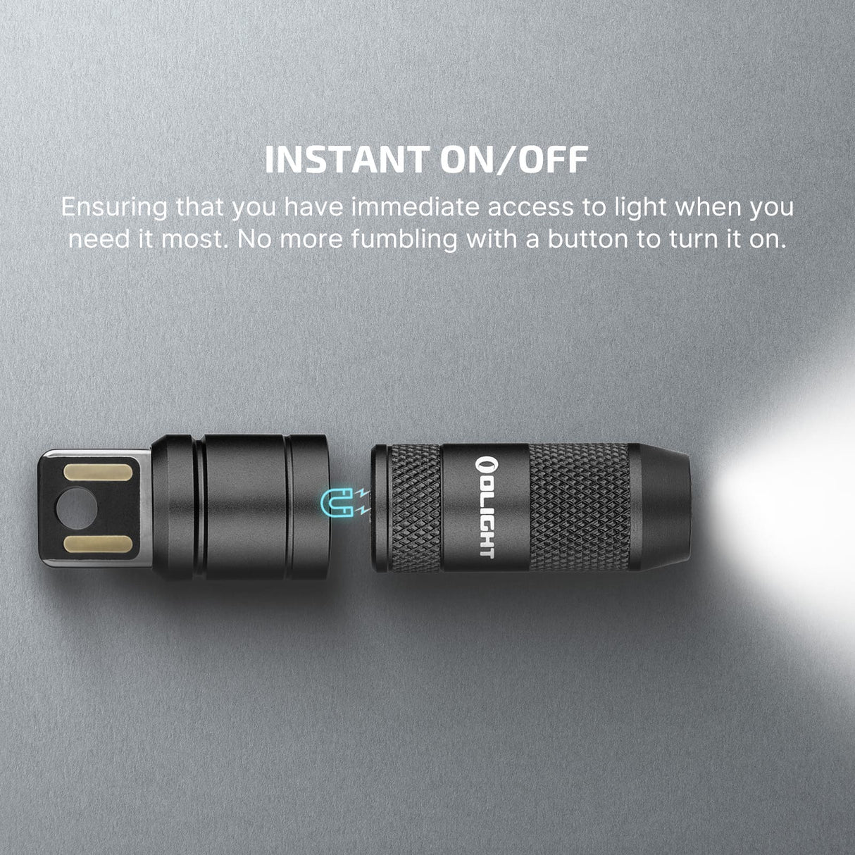 Olight imini 2 | mini polnilna obesna svetilka za ključe | 50 lm