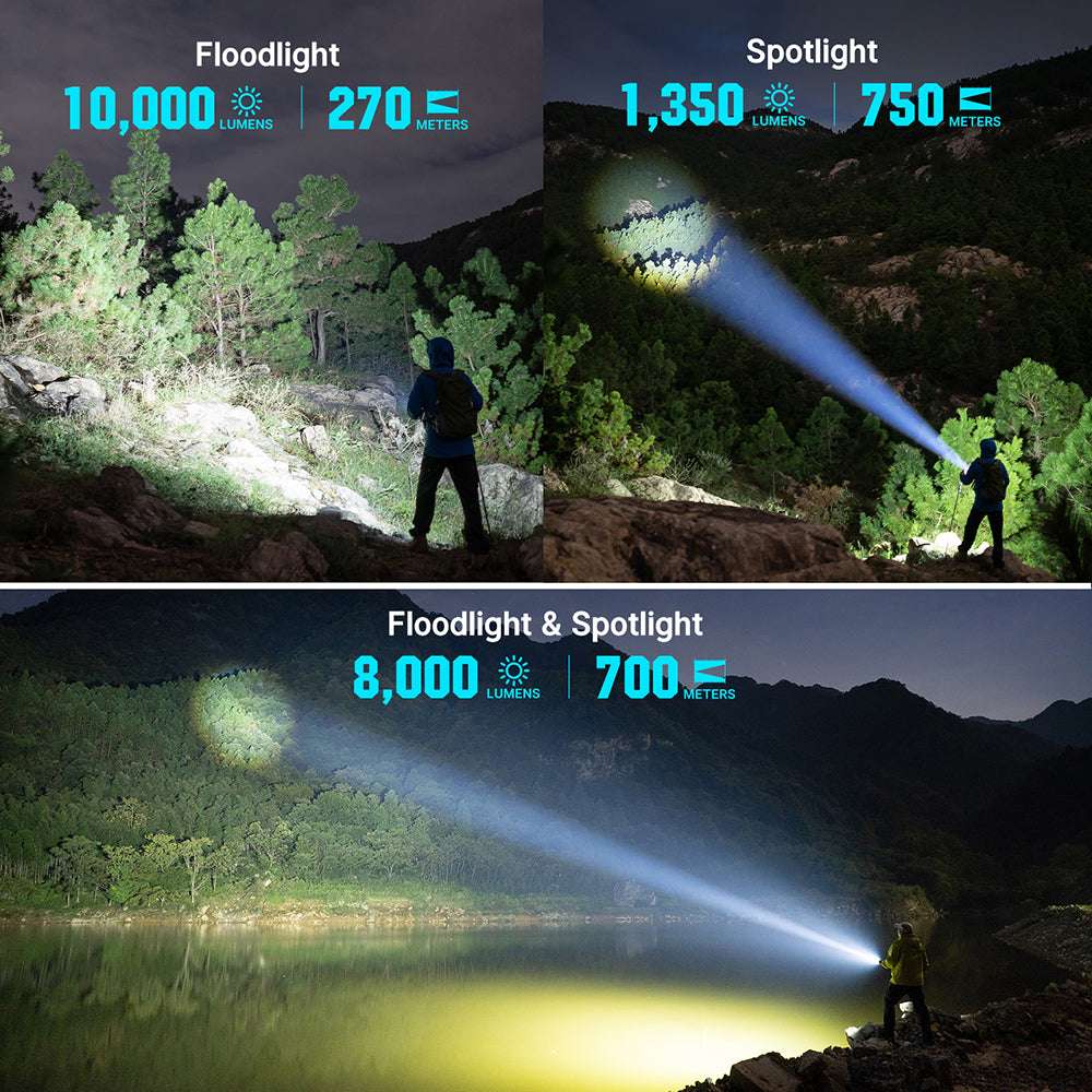 Olight Marauder 2 Mini | zmogljiva polnilna svetilka | 10.000 lm