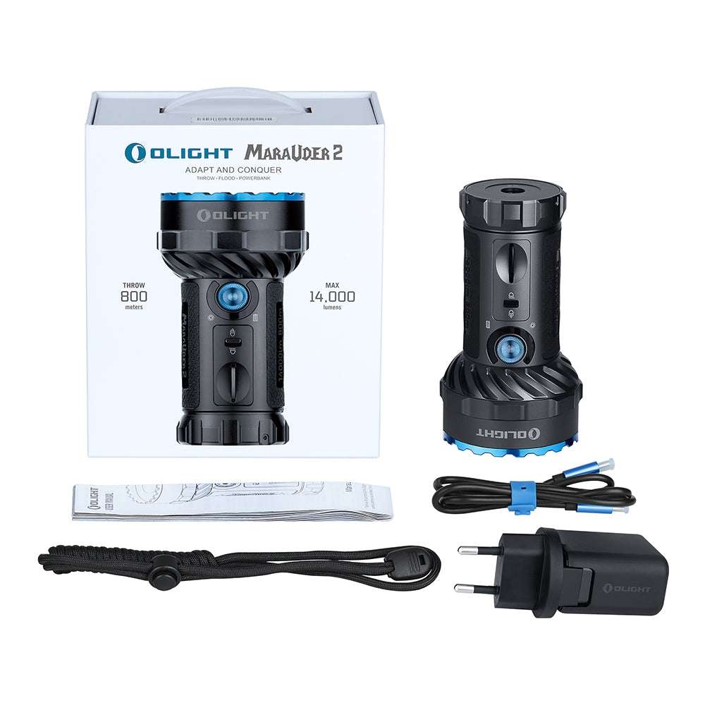 Olight Marauder 2 | ultra zmogljiva polnilna svetilka | 14.000 lm
