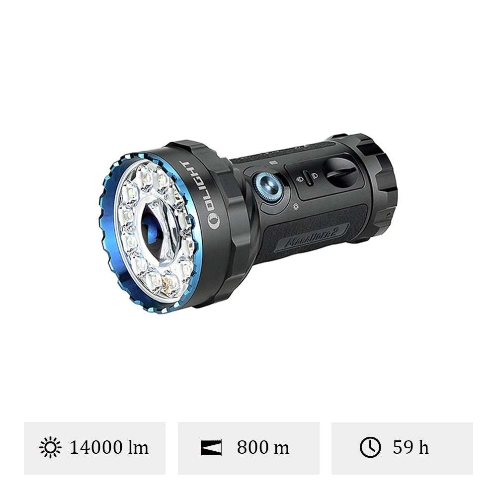 Olight Marauder 2 | ultra zmogljiva polnilna svetilka | 14.000 lm