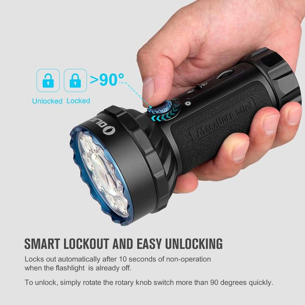 Olight Marauder Mini | večbarvna polnilna svetilka | 7.000 lm