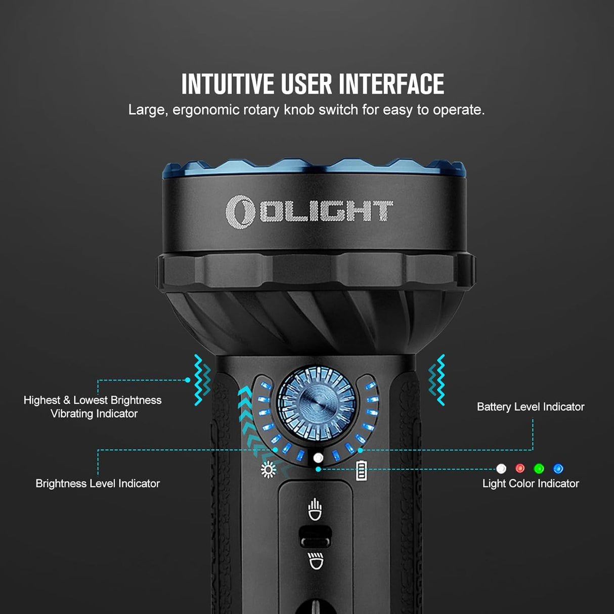 Olight Marauder Mini | večbarvna polnilna svetilka | 7.000 lm