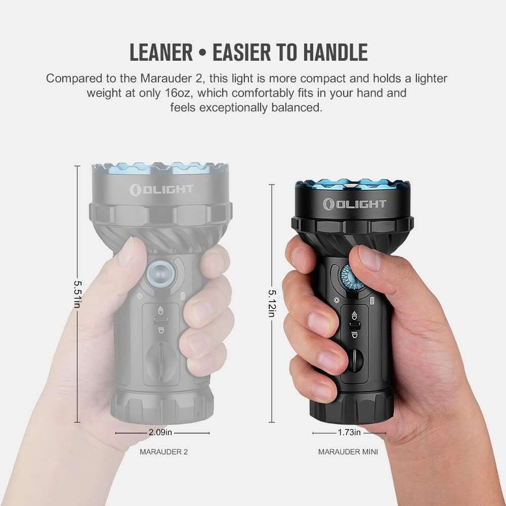 Olight Marauder Mini | večbarvna polnilna svetilka | 7.000 lm