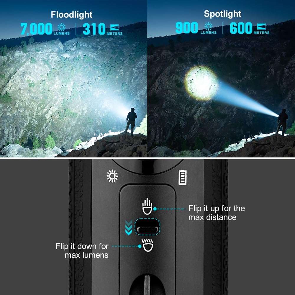 Olight Marauder Mini | večbarvna polnilna svetilka | 7.000 lm