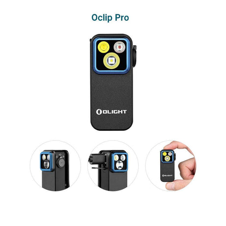 Olight Oclip Pro | večnamenska svetilka s sponko | 500 lm