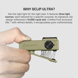 Olight Oclip Ultra | 3-v-1 priponka EDC svetilka | 530 lm